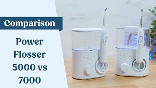 Sonicare Power Flosser 5000 vs 7000 [upl. by Ahcirt]