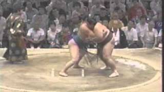 Hakuho vs Miyabiyama nagoya 2005 [upl. by Alaham385]