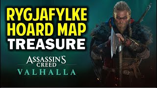 Rygjafylke Treasure Hoard Map Location and Solution  Assassins Creed Valhalla [upl. by Solim]