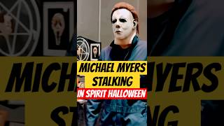 Michael Myers Stalks Victim in Spirit Halloween [upl. by Lohse]