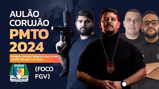 PMTO FGV  AULÃO CORUJÃO AO VIVO  20h00 [upl. by Gawen679]