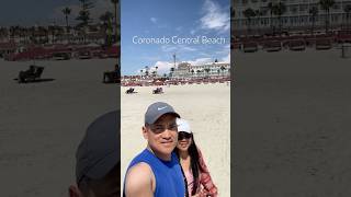 Coronado Central Beach  San Diego CA 🇺🇸 coronadoisland sandiego california travel enjoylife [upl. by Featherstone]