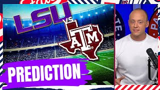 LSU vs Texas AampM  Josh Pates Preview amp Prediction [upl. by Yllil636]