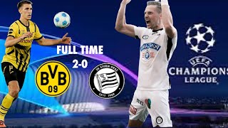 BVBSK STURM GRAZ 20 UEFA Champions League  A thriller at the Signal Iduna Park FC 25 [upl. by Alten653]