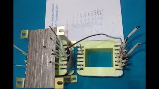 How to Make 3kV Stabilizer Transformer Coil Winding and Data [upl. by Hailey]