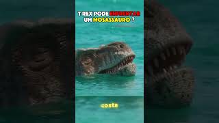 Um Trex consegue enfrentar um mosassauro [upl. by Vinson]