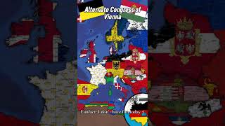 Congress of Vienna history ww1 europe map althistory hoi4 ww2 geography mapping [upl. by Nata]