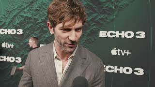 Michiel Huisman Echo 3 Interview [upl. by Isdnyl71]