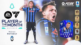 Mateo Retegui  EA Sports FC Player of the Month October 2024  Serie A 202425 [upl. by Rick]