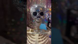 Halloween Crafts for Spooky Season  disco ghoul  diy witch crafts  disco ball skeleton [upl. by Zolnay]