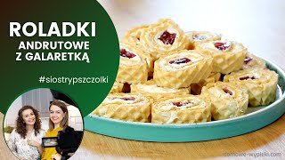 Deser na szybko czyli KOKOSOWA ROLADA WAFLOWA z galaretką ❤️👌 [upl. by Innos114]