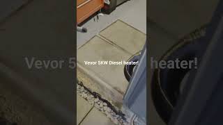 Vevor 5KW Diesel Heater [upl. by Nennerb]