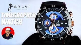 Sylvi TIMEGRAPHER Watch for Men  UNBOXING amp Review Ankush Kumar By ONE CHANCE [upl. by Arada]