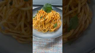 Simple and easy tomato spaghetti pasta recipe [upl. by Yelah]