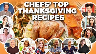 Food Network Chefs Top Thanksgiving Recipe Videos [upl. by Shaia563]