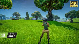 Fortnite OG  4K Max Settings  RTX ON  DLSS ON   RTX 4090 [upl. by Noryak]