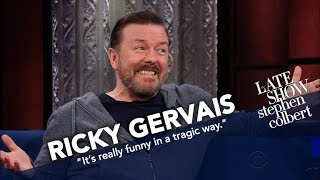 Ricky Gervais Will Know Science Failed Him If He Ever Meets The Devil [upl. by Llirred]