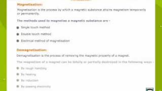 Magnetisation and Demagnetisation [upl. by Nbi]