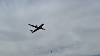 ATR72 Azul decolando de Uberaba para BH 130824 [upl. by Yaniv]