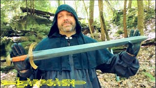 Larp Weapon Review  Squire Long Sword Hybrid by Epic Armoury Unlimited [upl. by Ygief]