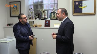 Matthew conversando com Francisco Cesar presidente do partido PS Açores  Oct1224  7 [upl. by Herve]