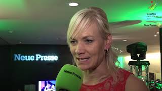 NPSportgala 2018 Bibiana Steinhaus im Interview [upl. by Columbine]