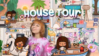 HOUSE TOUR COASTAL ESSENCIALS PACK🪼💗Toca Cam [upl. by Edaj]