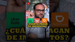 REPARTIDORES y DELIVERY ¿Qué IMPUESTOS deben PAGAR impuestosdelivery ubereats rappi didifood [upl. by Suhail886]