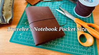 Best Way To Make a Travelers Notebook  Super Easy [upl. by Uuge]