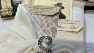 Haberdashery Lace Folio  Sam Poole Designs Part 3  Bohocraftychica [upl. by Attenehs]