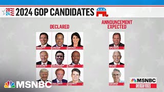 GOP 2024 presidential field widens as candidates head to Iowa [upl. by Aicissej243]