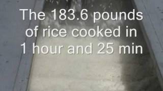 35P2 Cooking Test of a 35 Gallon Wood Cook Stove [upl. by Eliathan]