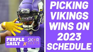 Picking Minnesota Vikings record for 2023 Pt 4 [upl. by Dove]