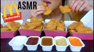 ASMR McDonalds Chicken Nuggets Challenge AuzSOME Austin amp SASASMR Eating Sounds  EatWithJas91 [upl. by Rocca]