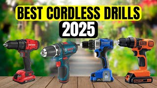 The 5 Best Cordless Drills of 2025 [upl. by Redwine]