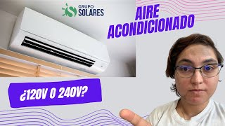 Voltaje aire acondicionado [upl. by Daryle]