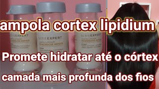 Ampola Concentrada cortex Lipidium loreal Promete tratar até o córtex dos fios [upl. by Azeret]