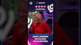 Zara Larsson flies helicopters 🚁 [upl. by Dleifxam]