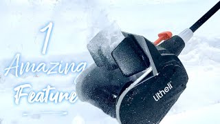 The Litheli Cordless Snow Shovel Has A Killer Feature [upl. by Pearse]