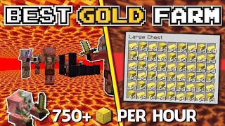 NEW GOLD FARM Tutorial 20000 ItemsHour Minecraft Bedrock MCPE Xbox PS5 PC [upl. by Olathe]