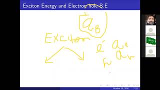 Exciton BE and Metallic Nanostructures [upl. by Vitale]