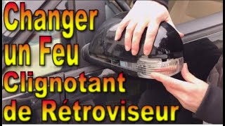 Changer un feu clignotant de rétroviseur ou répétiteur Facilement en 14 étapes Volkswagen Touran [upl. by Hare698]