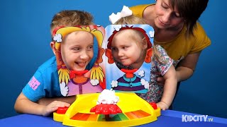 KidCity Plays the Pie Face Showdown Challenge [upl. by Ned]