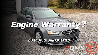 2013 Audi A4  Engine Warranty [upl. by Sundberg294]