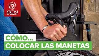 Cómo colocar las manetas de nuestra bicicleta [upl. by Longley]