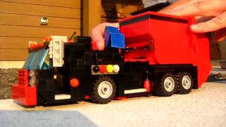 134 Scale Lego Lodal EVO T25 Garbage Truck [upl. by Namaj]