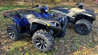 BRAND NEW 2023 Yamaha Grizzly EPS SE VS XTR Whats The Right Move Ride amp Review Comparison [upl. by Akiaki]