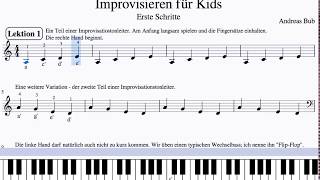 Improvisieren für Kids  Lektion 1 [upl. by Itaws]