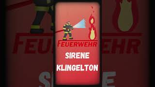 🚒 FEUERWEHR KLINGELTON kostenlos downloaden Sirene Typ E57 Sound für iPhone amp Android [upl. by Novj949]