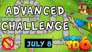 Bloons TD 6 Advanced Challenge  Violethehero4067s Challenge  No Hero No MK No Powers July 8 2024 [upl. by Leo3]